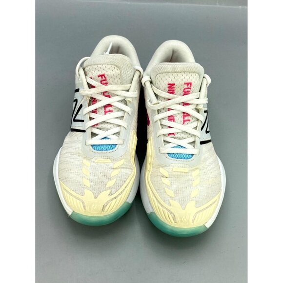 New Balance FuelCell 996v5 Pickleball Unisex Sneaker W6.5/M5 Ivory Lace Up Shoes - Picture 3 of 9